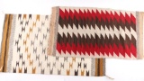 Collection of Two Navajo Rugs.