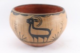 Santa Domingo Polychrome Pot.