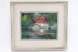 Original Oil on Board by Tom Lockhart.