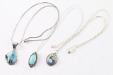Lot of 3 Native American Necklaces