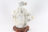 Large Indian Stone Carving