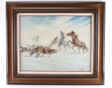 Original oil on canvas.
