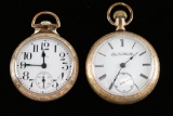 Lot of Two Elgin Pocket watches.