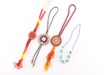 Collection of 3 Bolo Ties and Necklace