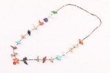 Santo Domingo Heishi Fetish Necklace.
