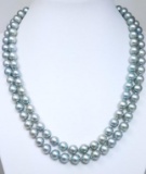 Classic Strand of Silver Pearls