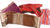 Four Mexican Blankets.