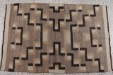 Traditional Navajo Rug.