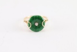 Ladies Asian Jade Ring