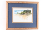 Original Watercolor by Luke Buck.