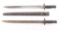 Lot of Two Bayonets