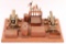 Miniature Model of Cannons and Accessories.