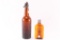 2 Collector Glass Bottles