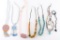 Lot of 7 Miscellaneous Beaded Necklaces.