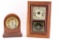 Lot of Two Antique Wall Clocks