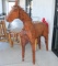 Metal Horse Sculpture