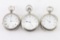 Lot of Three Waltham Pocket Watches