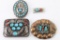 Lot of 3 Buckles