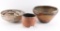 Lot of 3 Native American Pots.