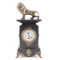 Marble & Brass Table Clock.
