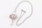 Demure Antique Diamond & Pearl Necklace.