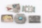 Collection of 5 Native American Belt Buckles
