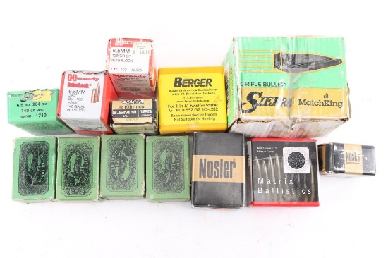 Lot of 6.5mm Bullets
