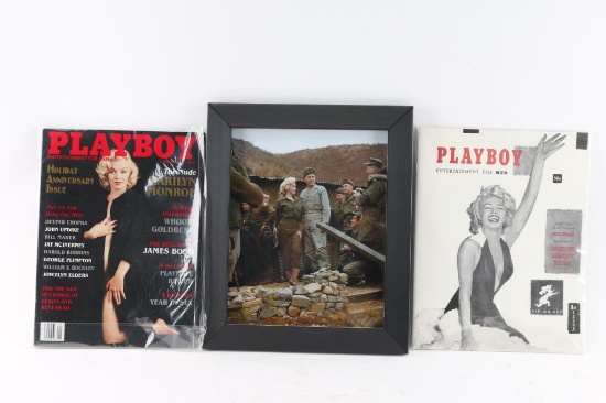 Marilyn Monroe Playboys & Picture.