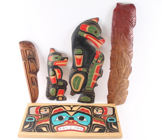 Nort West Coast Wall Hangings.
