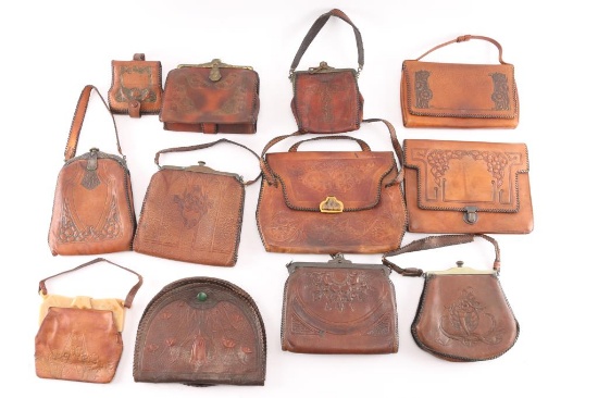 Collection of 12 Art Deco Purses