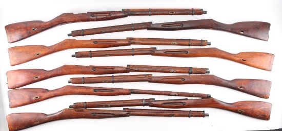 Lot of Mosin Nagant stocks