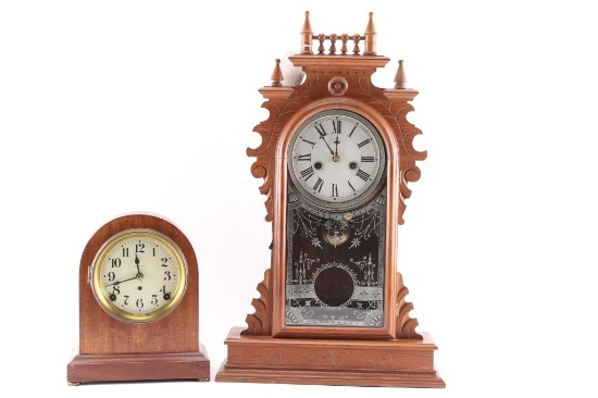 Collection of Two Mantel Clocks