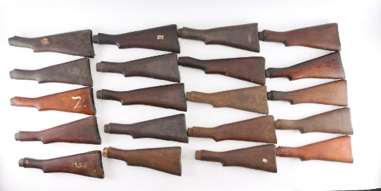 Mega Lot of Lee Enfield Rifle Buttstocks