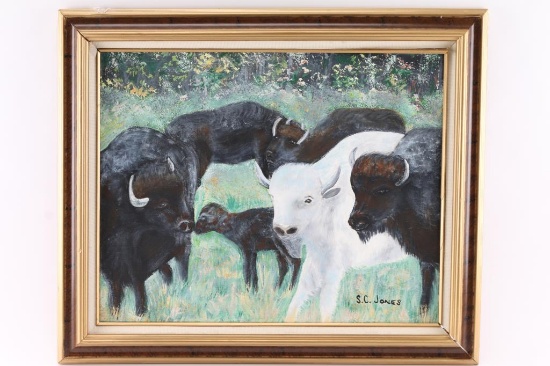 Original Oil on Canvas.