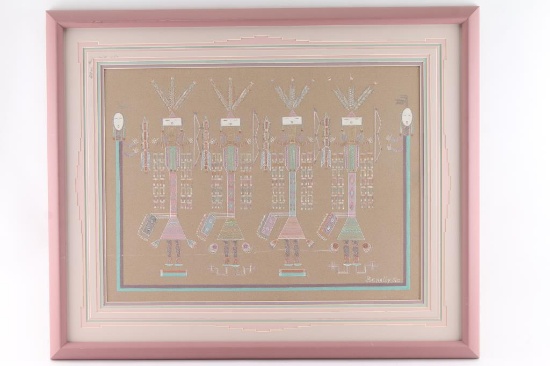 Navajo Sandpainting.