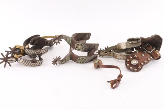 3 Pairs of Spurs