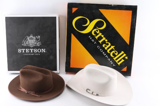 Lot of 4 Cowboy Hats.