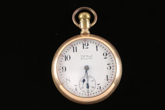 Open-faced Pocket Watch