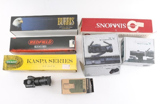 Lot of Rifle Scopes