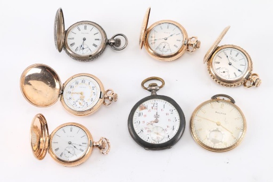 Lot of 8 Pocket Watches