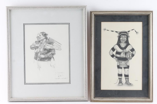 Lot of 2 Fine Art Prints.