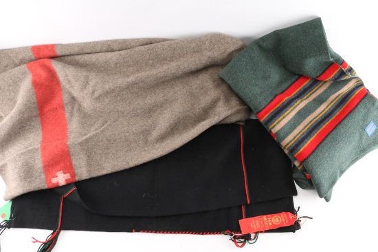 Lot of 3 Wool Blankets.