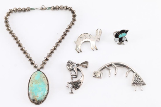 Collection of Native American Jewelry