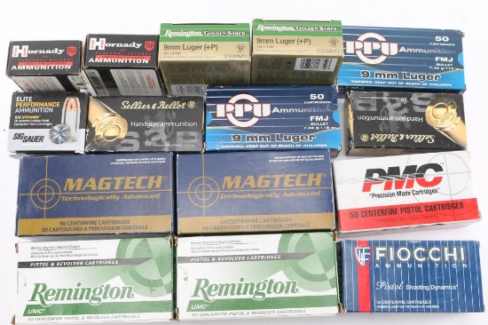 Lot of 9mm Ammo