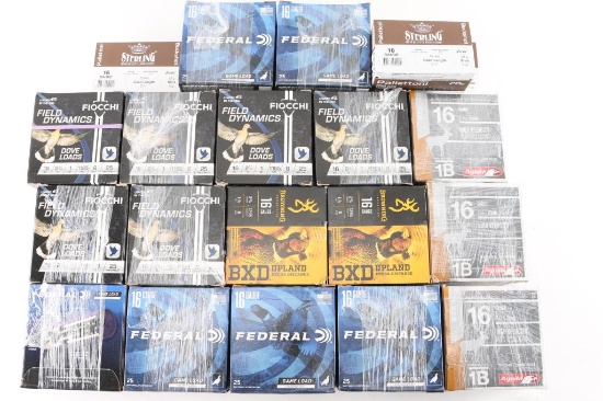Large Lot of 16 Gauge Ammo
