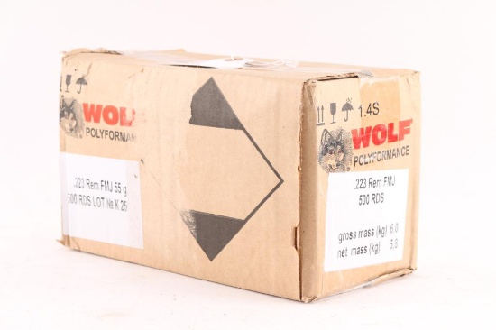 500 Rounds of Wolf .223