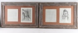 Lot of 2 Framed Prints