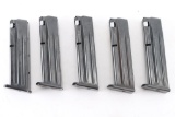 Lot of Five Beretta Model 81 Magazines