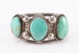 Navajo 3 Stone Cuff.