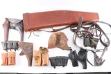 Lot of misc. leather
